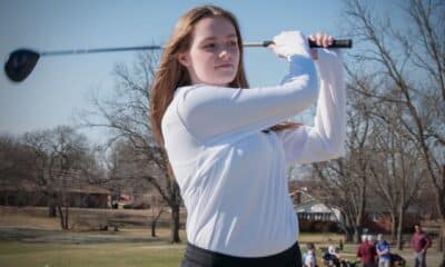 Richard R. Barron | The Ada News -- Ada junior Kylee Cutler and her Lady Cougar teammates will compete in a Class 4A Regional Tournament in Seminole on April 27. The Top 3 teams in the regional advance to the Class 4A State Tournament scheduled for May 5-6 at the Buffalo Rock Golf Course in Hennessey.