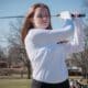 Richard R. Barron | The Ada News -- Ada junior Kylee Cutler and her Lady Cougar teammates will compete in a Class 4A Regional Tournament in Seminole on April 27. The Top 3 teams in the regional advance to the Class 4A State Tournament scheduled for May 5-6 at the Buffalo Rock Golf Course in Hennessey.