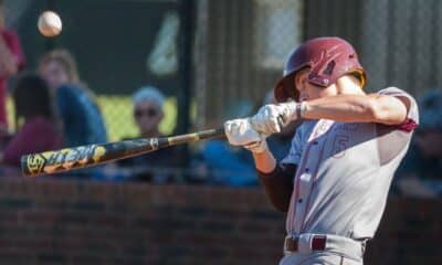 Richard R. Barron | The Ada News -- Ada’s John David Muse had one of four Ada hits and scored three runs in the Cougars’ 13-0 win over Drumright Saturday in Atoka.