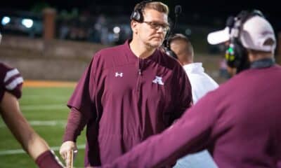 Richard R. Barron | The Ada News After four years at the helm of the Ada High School football program, head coach Chris Berus is stepping away to take another position in the Edmond School District.