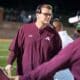 Richard R. Barron | The Ada News After four years at the helm of the Ada High School football program, head coach Chris Berus is stepping away to take another position in the Edmond School District.