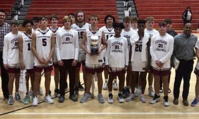 The Ada High boys basketball team finished as the runner-up at the Southern Oklahoma Invitational Tournament in Duncan. The Cougars dropped a 66-59 decision to Class 5A No. 11 Bishop McGuinness in Saturday night’s championship game. Ada travels to Class 5A No. 16 Shawnee tonight.