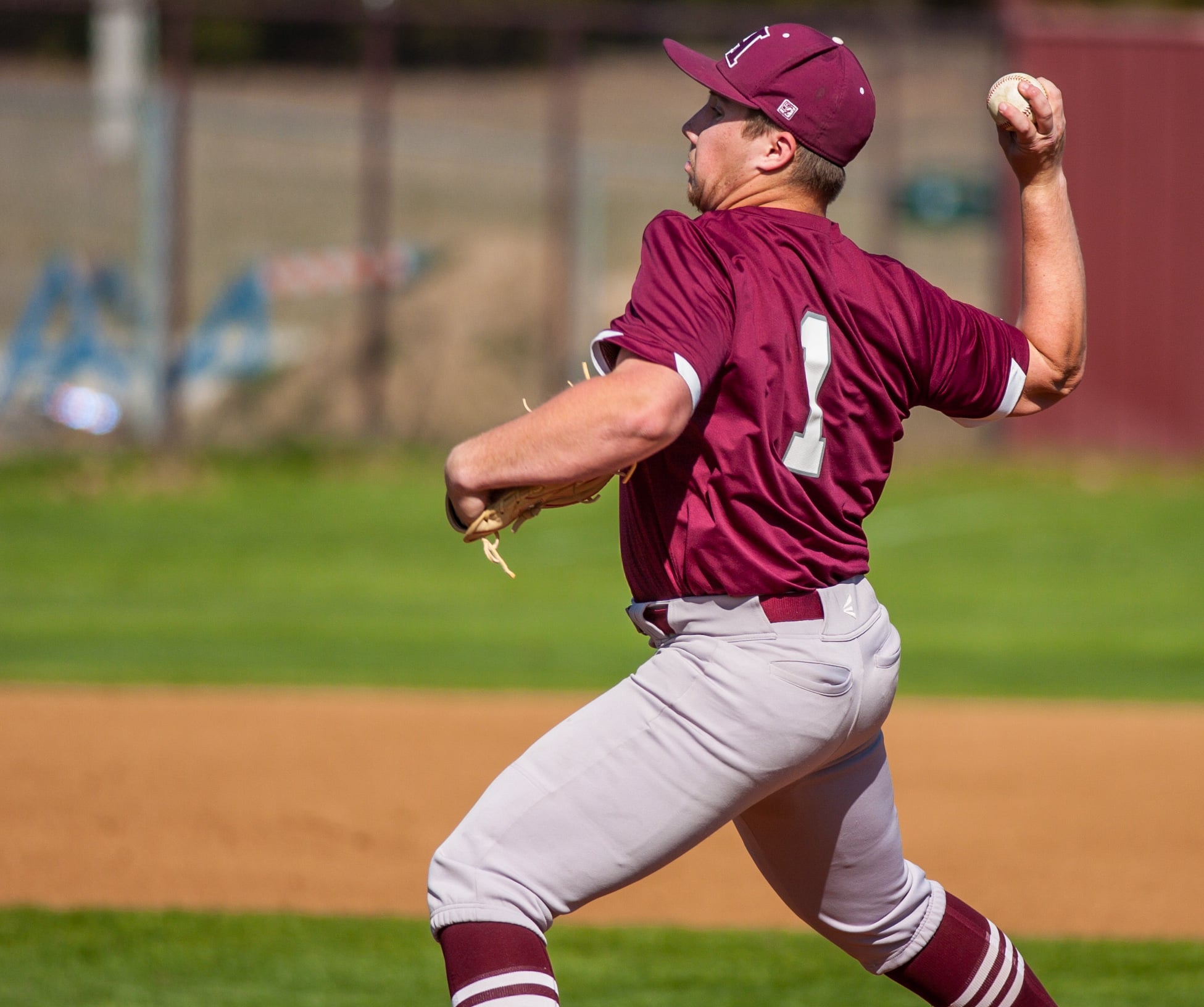 Richard R. Barron | The Ada News -- Ada senior hurler Hunter Condon struck out nine, walked and didn’t allow an earned run in a solid complete-game performance during the Cougars’ 5-3 win at Chickasha Tuesday evening.